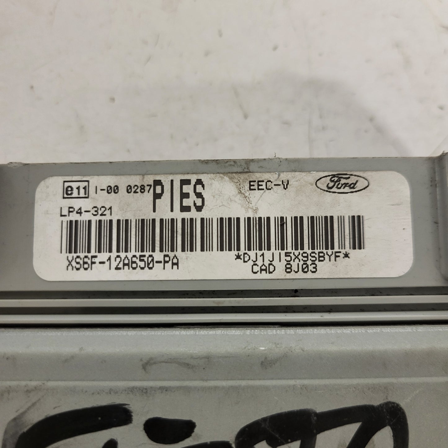 Ford ECU / XS6F-12A650-PA / XS6F12A650PA / LP4-321 / PIES / EEC-V