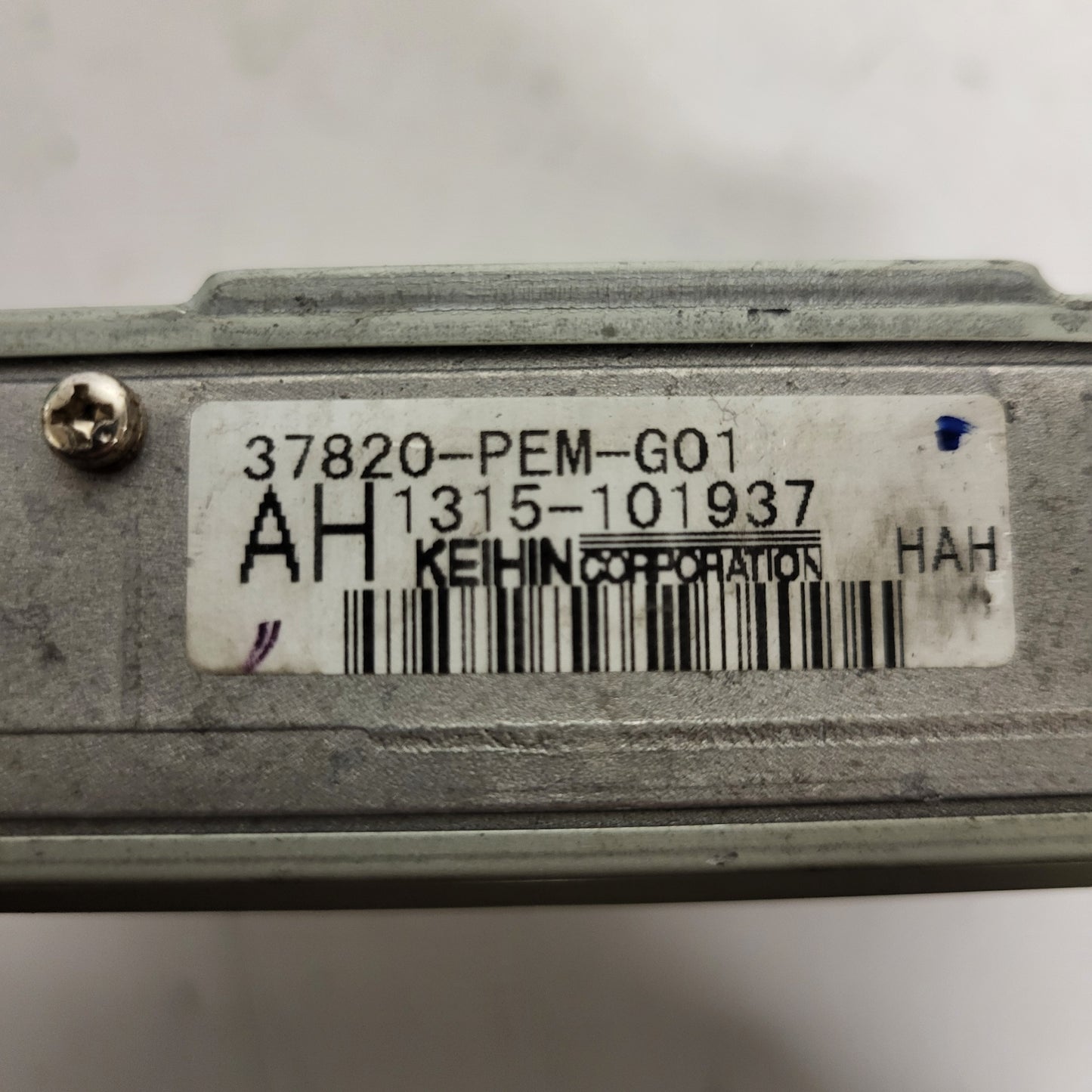 HONDA HRV HR-V ECU / 37820-PEM-G01 / 37820PEMG01 / 1315-101937 / KEIHIN