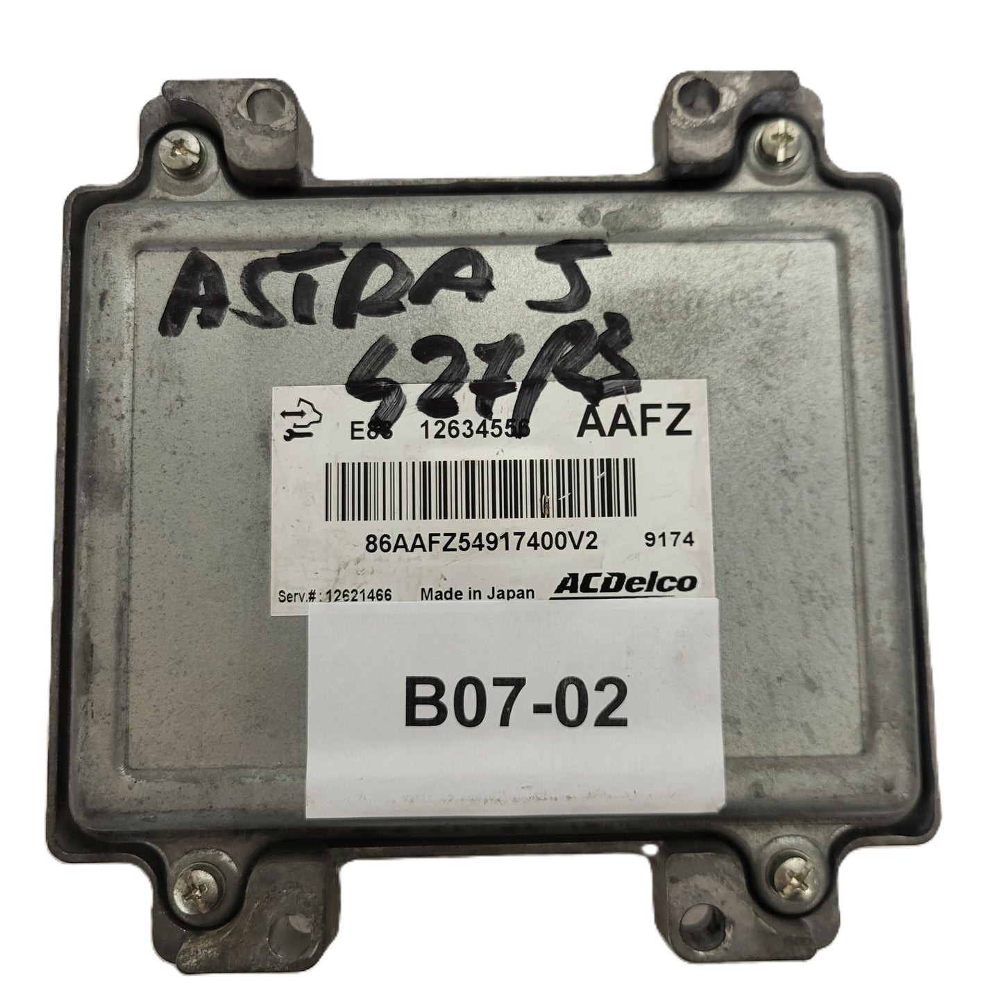 OPEL ASTRA J ECU / 12634556 / E83 / ACDELCO / AAFZ