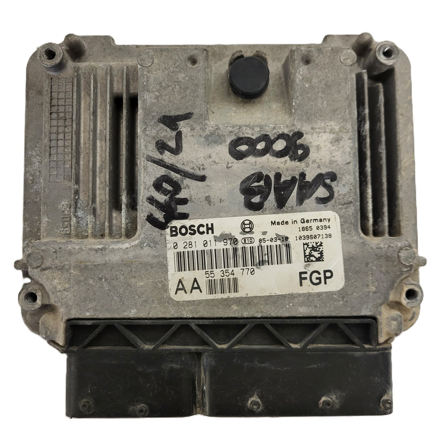 SAAB 93 9-3 OPEL ECU / 0281011970 / 55354770 / AA / BOSCH