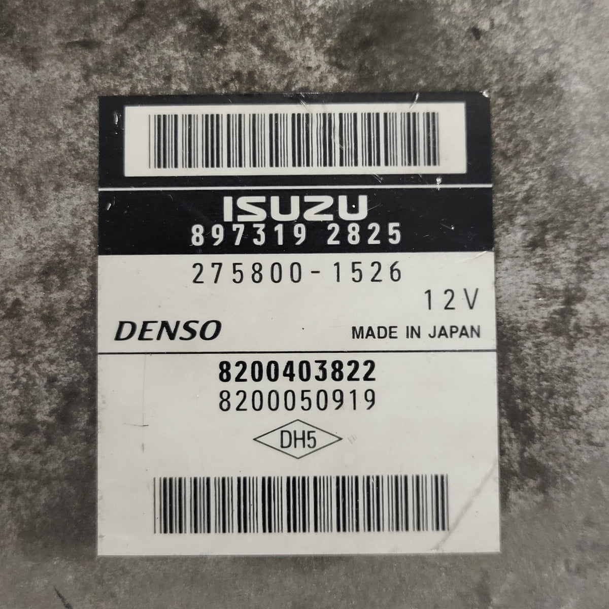 RENAULT GRAND ESCPACE ECU / 275800-1526 / 8200403822 / 8200050919 / DENSO - B07-04 - 2