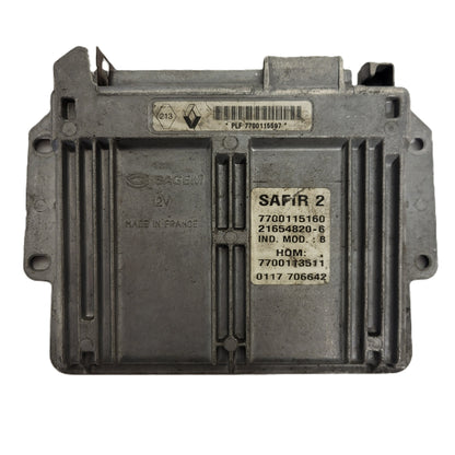 RENAULT ECU / 7700115597 / 7700115160 / 21654820-6 / 7700113511 / 35 PIN SAGEM - B07-05 - 1