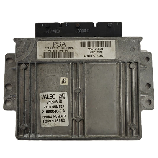 Peugeot Citroen ECU / 21586640-2 / 9666149880 / 9660388980 JCAE-CMME 21586640-2A