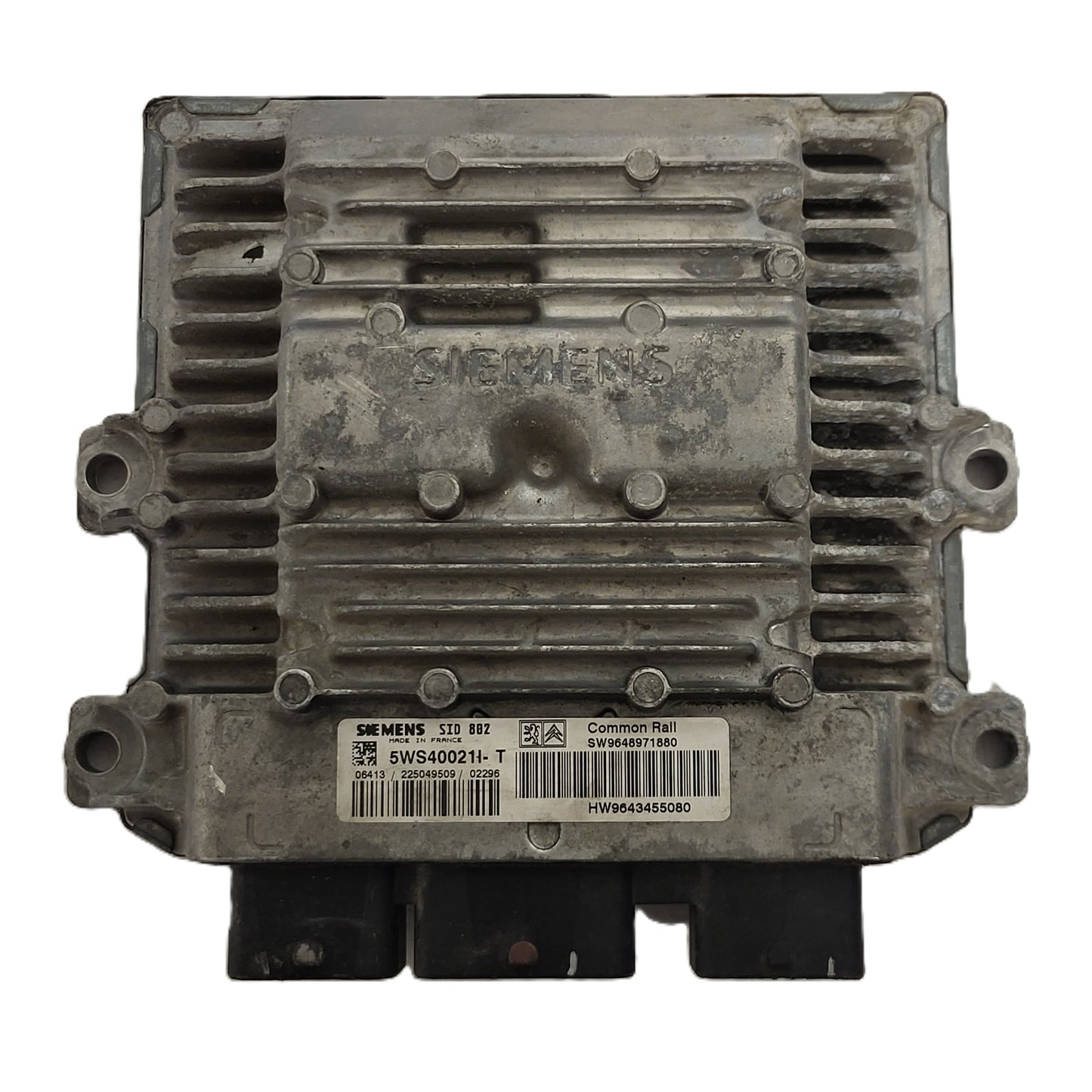 Peugeot Citroen 1.4 HDI ECU / 5WS40021I-T / SW9648971880 / HW9643455080 / SID802