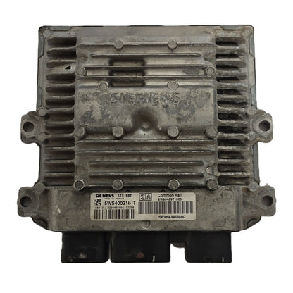 Peugeot Citroen 1.4 HDI ECU / 5WS40021I-T / SW9648971880 / HW9643455080 / SID802