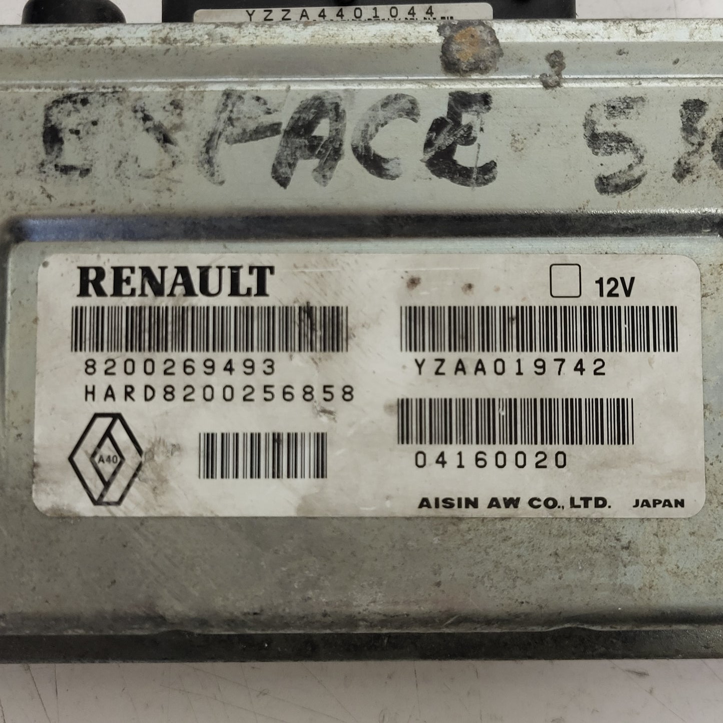 RENAULT ESPACE ECU / 8200269493 / 8200256858 / AISIN