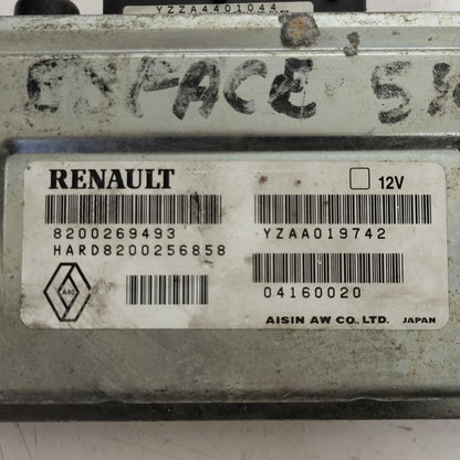 RENAULT ESPACE ECU / 8200269493 / 8200256858 / AISIN