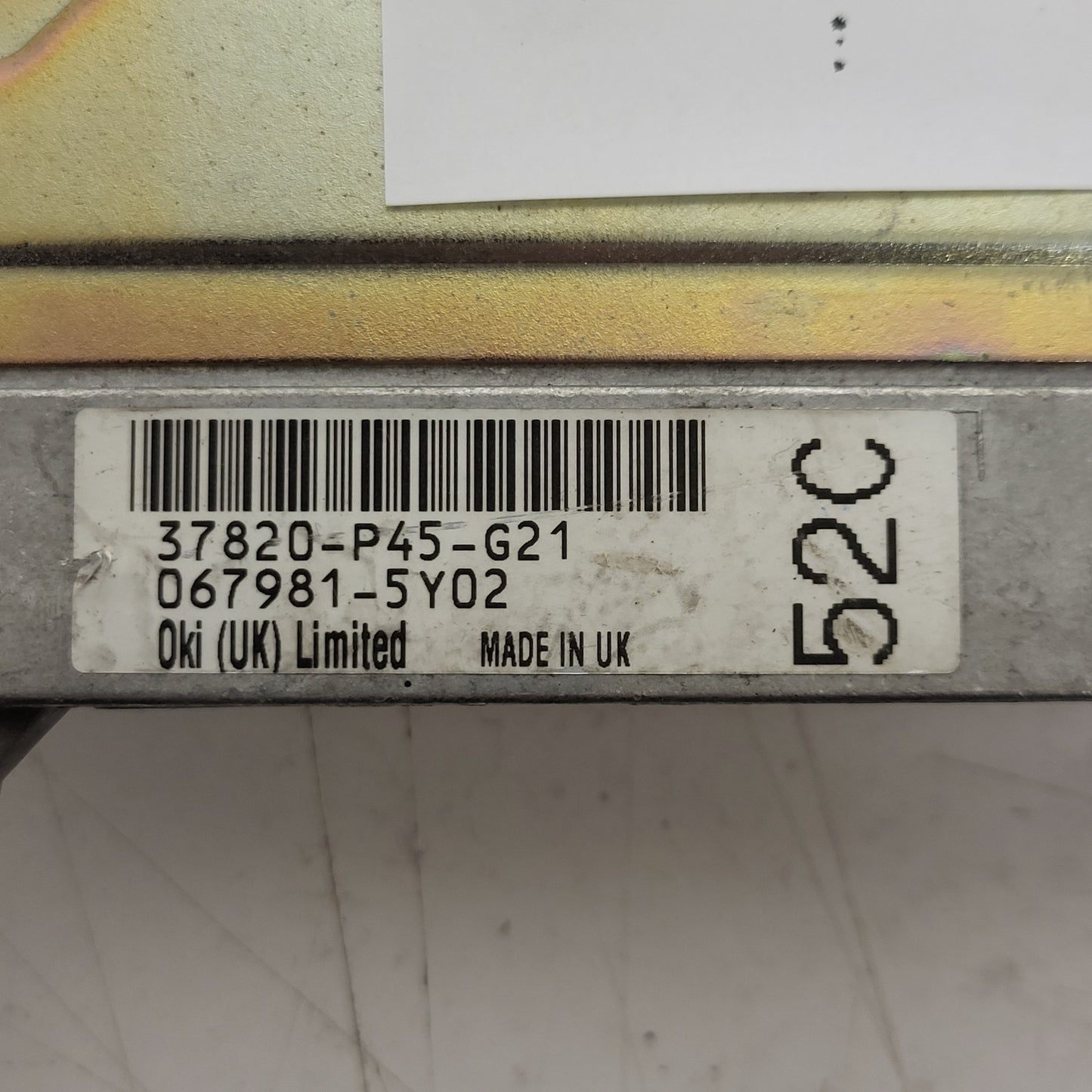 HONDA ROVER ECU / 37820-P45-G21 / 067981-5Y02 / OKI