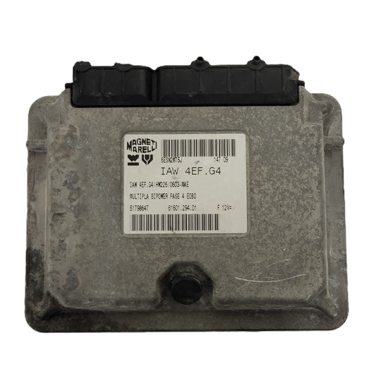 FIAT MULTIPLA ECU IAW 4EF.G4 / 51798647 / 61601.294.01 / HW226 / MAGNETI MARELLI
