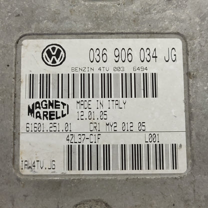 SEAT IBIZA 1.4 ECU / 036906034JG / IAW4TV.JG / 61601.251.01 4TV MAGNETI MARELLI