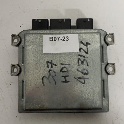 PEUGEOT 307 ECU / 5WS40145A-T / SID801A  / SW9653205380 / HW9647423380