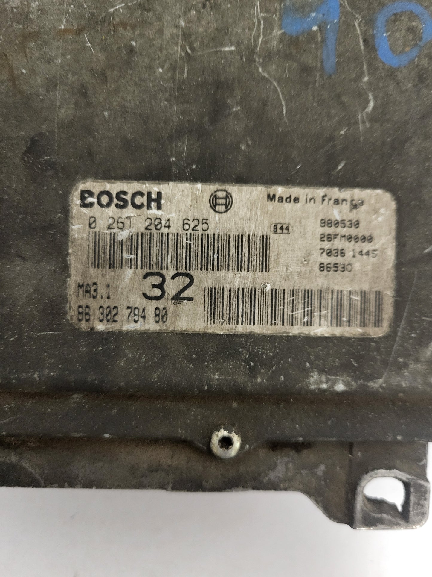 PEUGEOT CITROEN 106 SAXO ECU / 0261204625 / 9630278480 / MA3.1 / BOSCH
