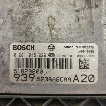 ALFA 159 BRERA 2.4 JTD ECU / 0281015229 / 51820800 / BOSCH