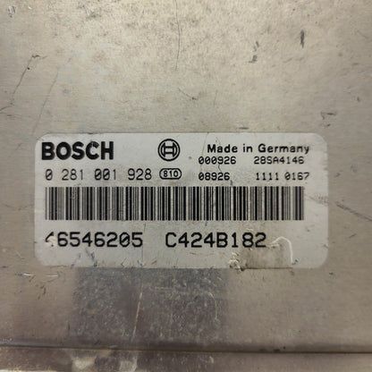 Fiat BRAVO ECU / 0281001928 / 46546205 / C424B182 / BOSCH