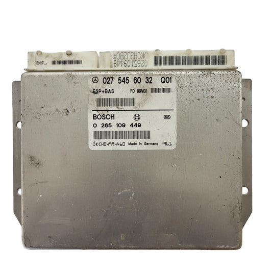 Mercedes a class ecu / 0265109449 / 0275456032 / BOSCH