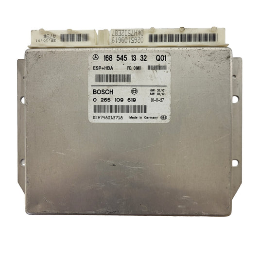 MERCDES BENZ ECU / 1685451332 / 0265109619 / BOSCH / ESP HBA
