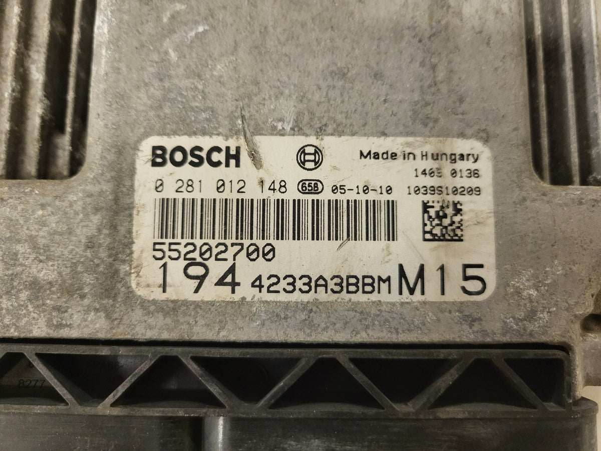 3x FIAT CROMA ECU / 0281012148 / 55202700 / BOSCH BULK STOCK