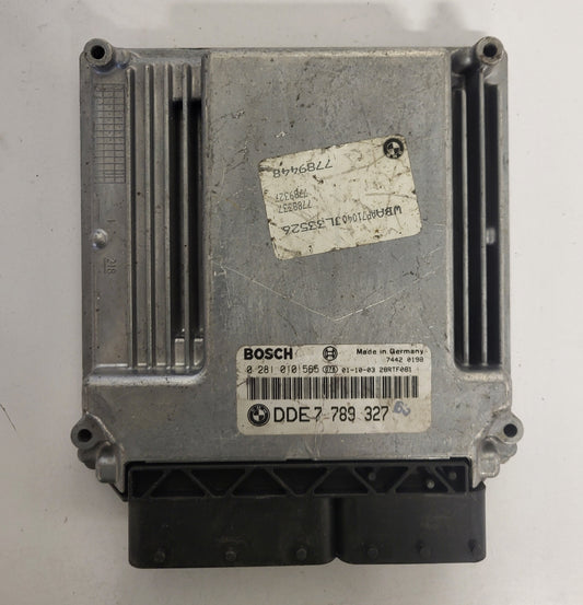BMW ECU / 0281010565 / DDE7789327 / 7789327 / BOSCH