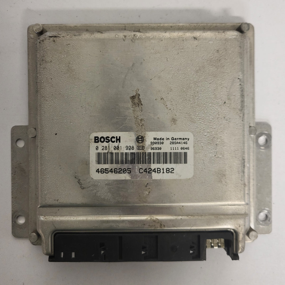 Fiat BRAVO ECU / 0281001928 / 46546205 / C424B182 / BOSCH - B08-22 - 1