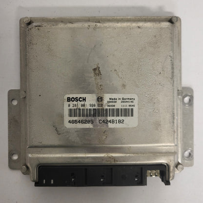 Fiat BRAVO ECU / 0281001928 / 46546205 / C424B182 / BOSCH - B08-22 - 1