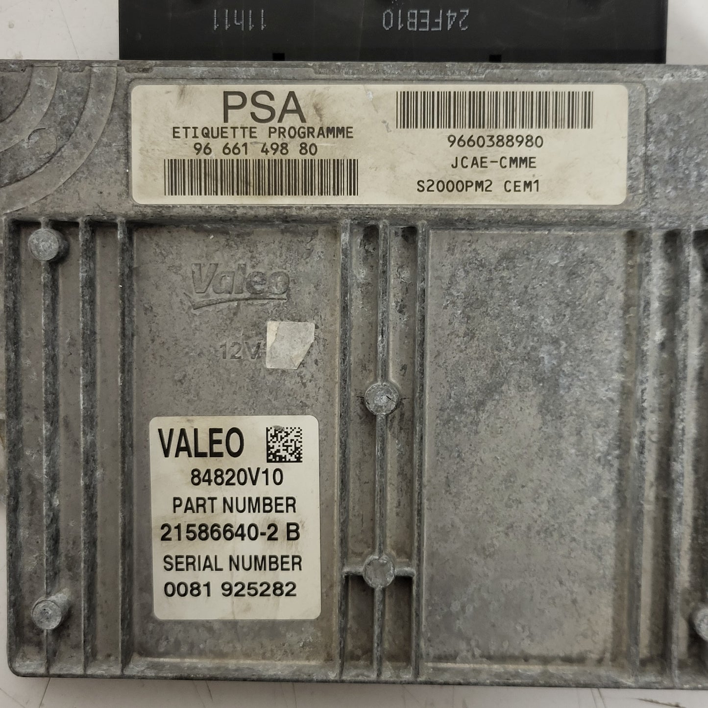 Peugeot Citroen ECU / 21586640-2 / 9666149880 / 9660388980 JCAE-CMME S2000PM2