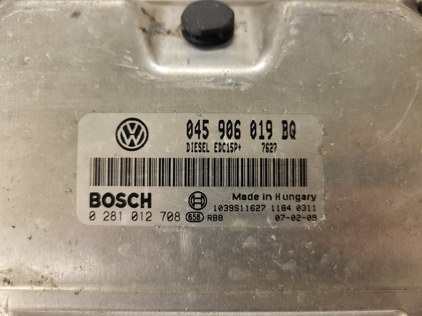 VW POLO SEAT IBIZA 1.4 TDI ECU / 045906019BQ / 0281012708 / EDC15P+ / BOSCH