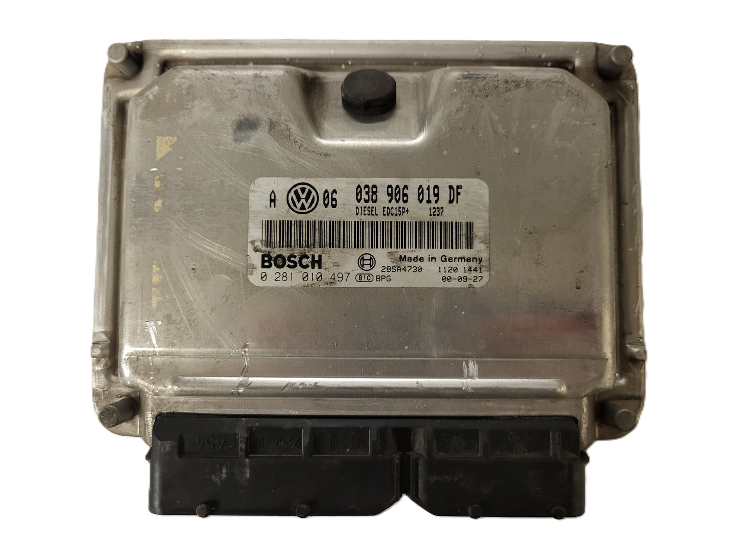 VW ŠKODA VAG ECU / 038906019DF / 0281010497 / EDC15P+ / 28SA5043 / 038906019