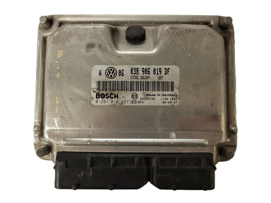 VW ŠKODA VAG ECU / 038906019DF / 0281010497 / EDC15P+ / 28SA5043 / 038906019