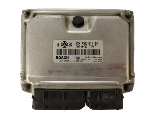 VW GOLF  VAG ECU / 038906019DF / 0281010497 / EDC15P+ / 28SA5043 / 038906019
