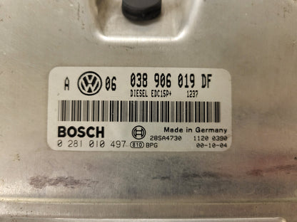 VW GOLF  VAG ECU / 038906019DF / 0281010497 / EDC15P+ / 28SA5043 / 038906019