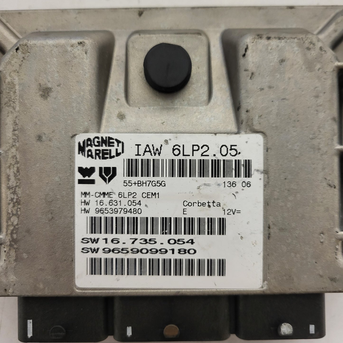 PEUGEOT CITROEN ECU / IAW 6LP2.05 / 9659099180 / 9653979480 / MAGNETI MARELLI