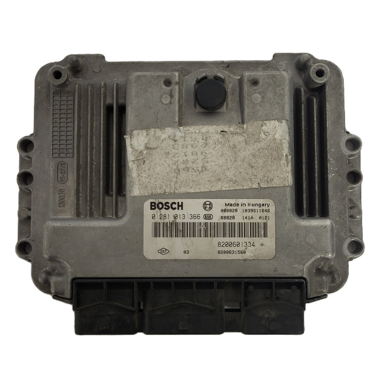 Renault Megane Scenic ECU / 0281013366 / 8200601334 / 8200631560 / BOSCH - B09-12 - 1
