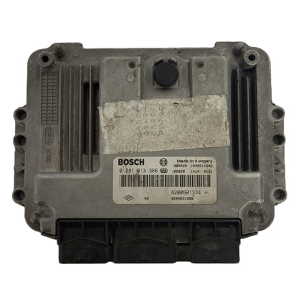 Renault Megane Scenic ECU / 0281013366 / 8200601334 / 8200631560 / BOSCH - B09-12 - 1