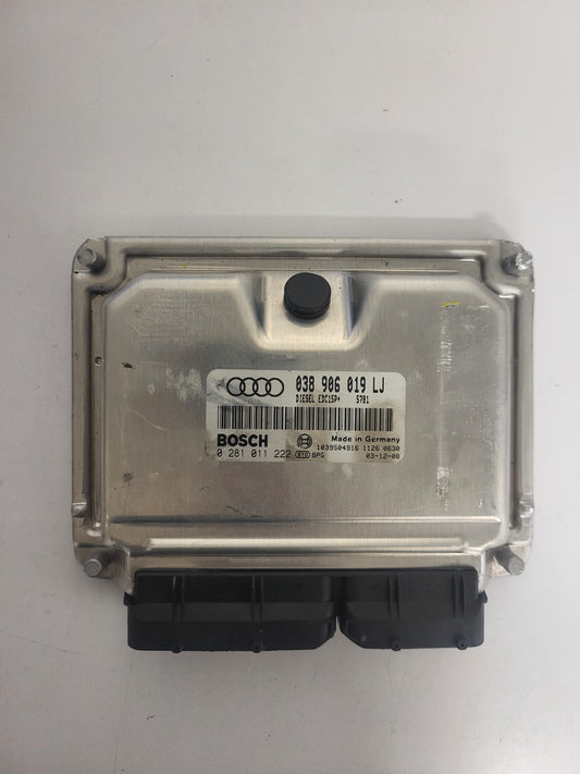 AUDI A4 ECU / 038906019LJ / 0281011222 / EDC15P+ / BOSCH