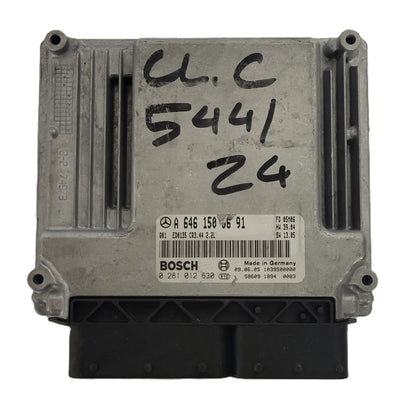 MERCEDES C W203 2.2  ECU / A6461505691 / 0281012630 / ED0135 CR3.44 / BOSCH - B09-15 - 1