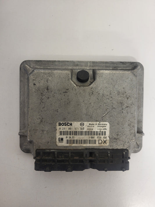 OPEL ASTRA G ECU / 0281001971 / 09180353 / DX / BOSCH