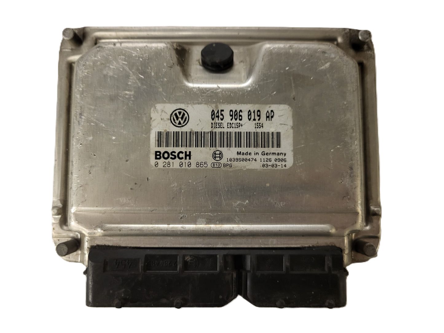 VW GOLF POLO ECU / 045906019AP / 0281010865 / EDC15P+ / BOSCH