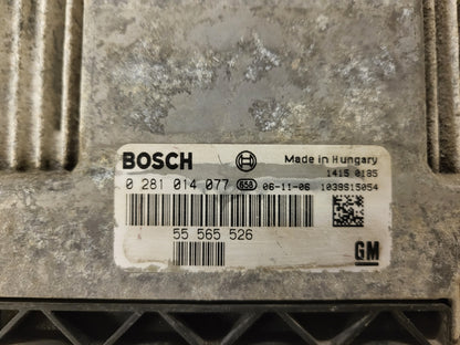 SAAB ECU / 0281014077 / 55565526 / BOSCH
