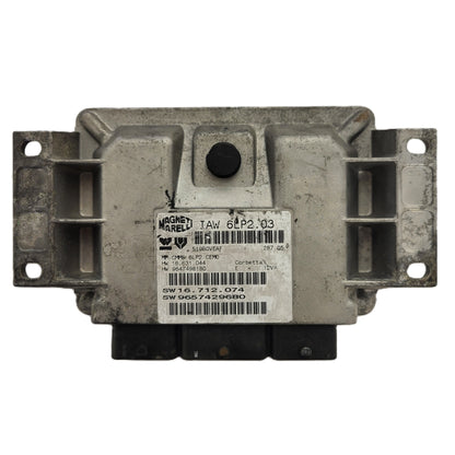 PEUGEOT CITROEN ECU / IAW 6LP2.03 / 9657429680 / 9647498180 / MAGNETI MARELLI