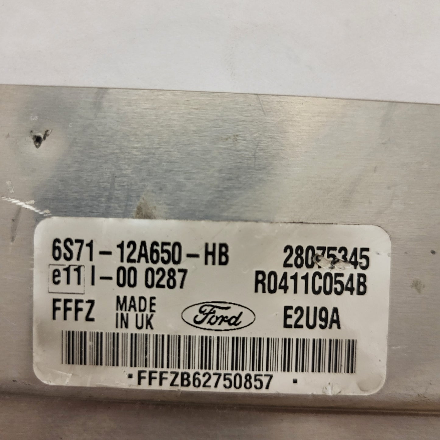 FORD MODEO ECU / 6S71-12A650-HB / R0411C054B / 28075345 / FFFZ