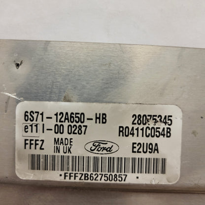 FORD MODEO ECU / 6S71-12A650-HB / R0411C054B / 28075345 / FFFZ