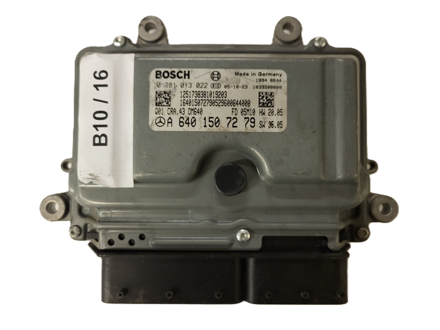 MERCEDES BENZ A B / 0281013022 / A6401507279 / BOSCH CRA.43 OM640