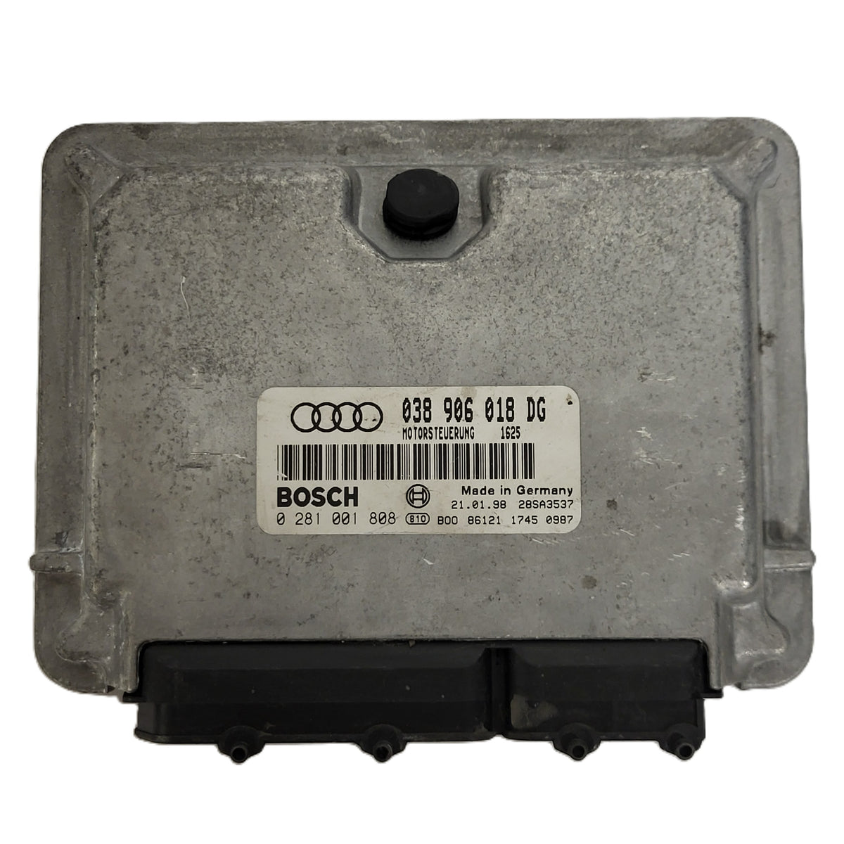VW GOLF 4 1.9 ECU / 038906018DG / 0281001846 / 0281001808 / BOSCH - B10-17 - 1