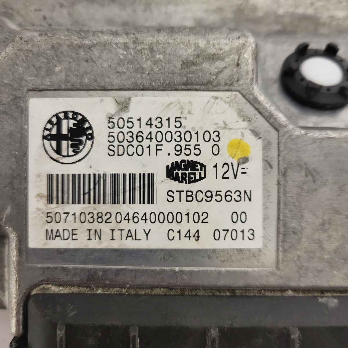 ALFA ROMEO MITO ECU / 50514315 / SDC01F.955 / MAGNETI MARELLI - B10-21 - 2