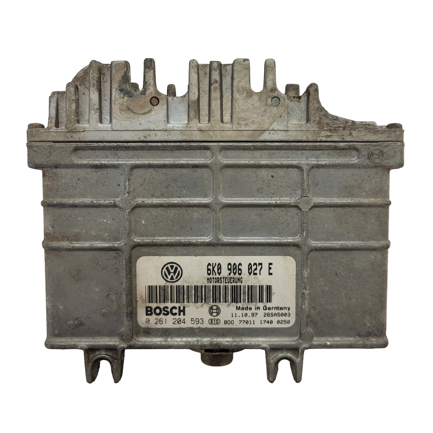 VOLKSWAGEN POLO 6N ECU / 0261204593 / 6K0906027E / BOSCH