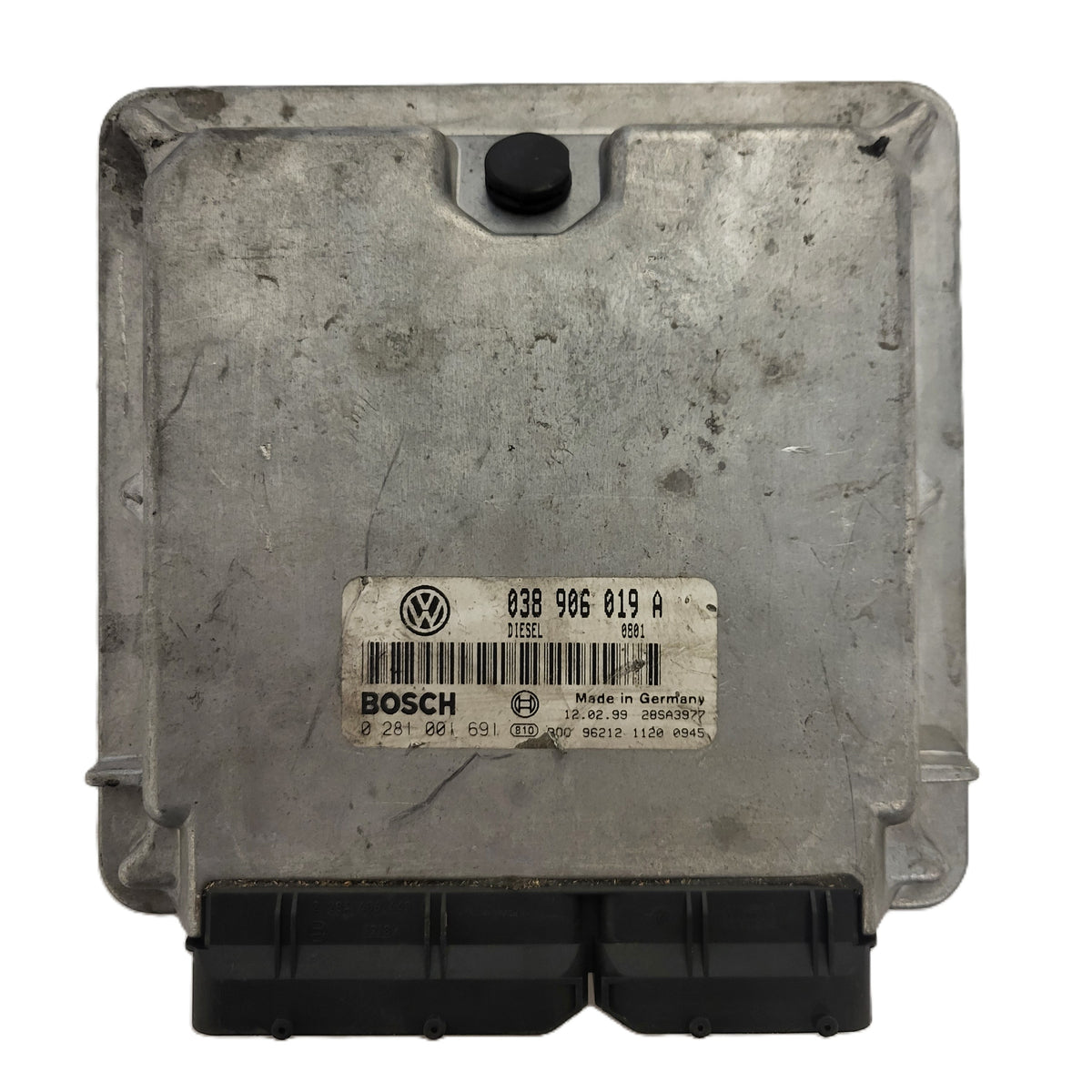 VW PASSAT ECU / 038906019A / 0281001691 / BOSCH - B11-02 - 1