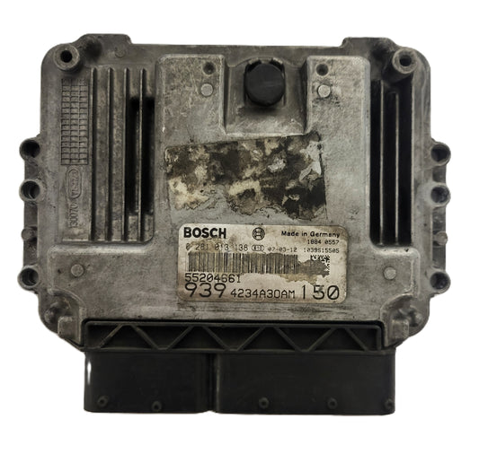 ALFA ROMEO 159 ECU / 0281013138 / 55204661 / 1039S15505 / BOSCH