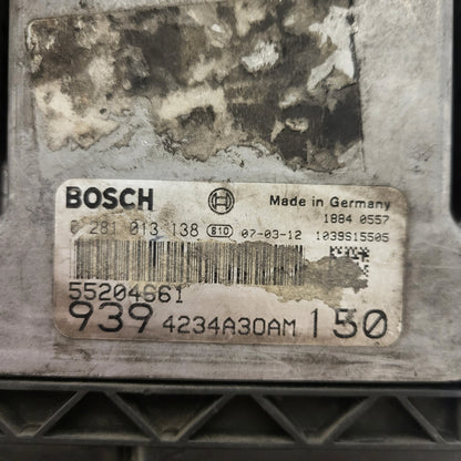 ALFA ROMEO 159 ECU / 0281013138 / 55204661 / 1039S15505 / BOSCH