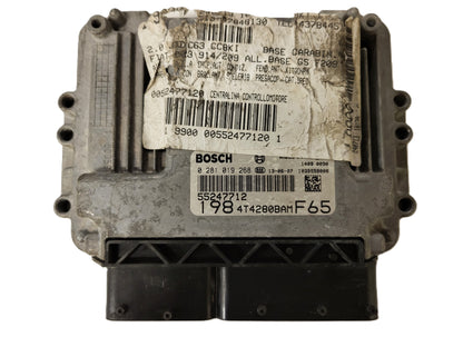 FIAT BRAVO ECU / 0281019268 / 55247712 / BOSCH