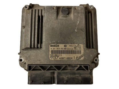 ALFA ROMEO 147 ECU / 0281010455 / 55188111 / BOSCH